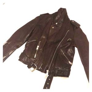 LIKE NEW • ALL SAINTS • Leather Biker Jacket
